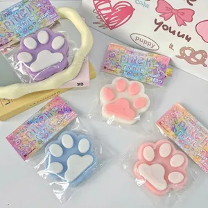 Γιγαντιαία Πατούσα Γάτας 14cm Squishy Παιχνίδι Με Επικάλυψη TPR Παιχνίδι Ανακούφισης από το Στρες Χαριτωμένη Πατούσα Ζώου Δώρο
