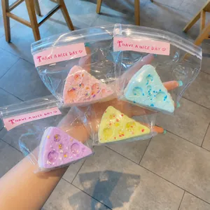 Simulation Basque Cake Squishy Toy Slow Rising Stress Relief Toy Simulation Food Bread Toast Cookie Dessert Sensory Fidget Toy For Adults Teens Office Relief