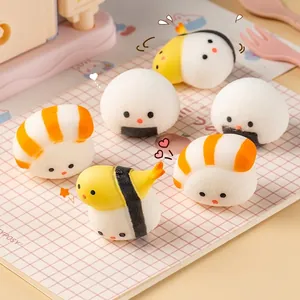 Set süße Sushi-Squishy-Spielzeuge zum Stressabbau, kreative Tischdeko