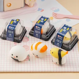 Süße Sushi Squishy Spielzeuge zur Stressbewältigung mit Lebensmittelverpackung