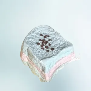 Leuk siliconen knijpspeeltje in de vorm van toast voor stressverlichting en herstel