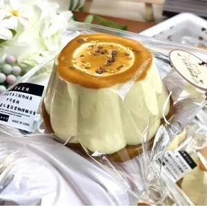 Großer realistischer Silikon-Pudding-Squishy-Spielzeug zum Stressabbau in Folie