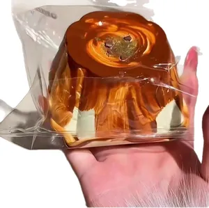 Großer Pudding-Antistress-Squishy mit weicher Textur und langsamem Rücksprung-Effekt.