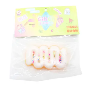 Realistisch gefrituurd deegstokje squishy speelgoed in originele verpakking voor stress