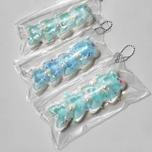 Butterfly Cat Claw Cream Strip Squishy Toy Soft Mud Texture Decompression Stress Relief Simulation Food Sensory Squeeze Toy