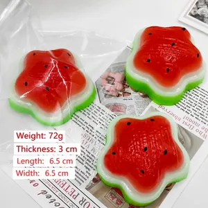 Wassermelonen sternförmiges Squishy Spielzeug zum Stressabbau