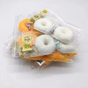 Simpatico Giocattolo Squishy Cibo per Gioco di Finzione Frittelle Ciambelle Orso Giocattoli Antistress Morbido Ritorno Lento Giocattolo Sensoriale