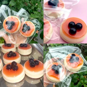 Realistisches Soufflé-Sahnetorte-Squishy-Spielzeug zum Stressabbau und zur Entspannung