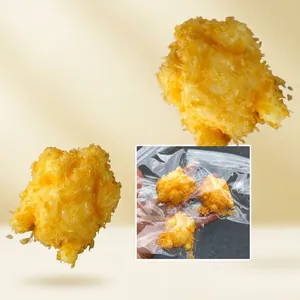 Realistische gefrituurde kipnugget squishy speelgoed voor stressverlichting