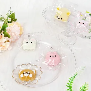 Giocattolo Squishy in Silicone ad Animali a Rimbalzo Lento Coniglio Volpe Maiale Orso Antistress Giocattolo da Spremere per Bambini Adulti