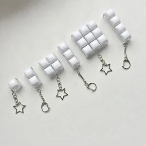 Mechanical Switch Fidget Toy Keychain Tactile Clicky Button Stress Relief Keycap Pendant Toy For Kids Adults Office