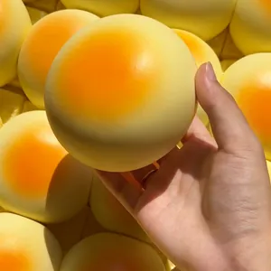 Extra Large Soft Soy Milk Bun Squishy Toy Slow Rebound Stress Relief Decompression Toy Simulation Food Venting Toy