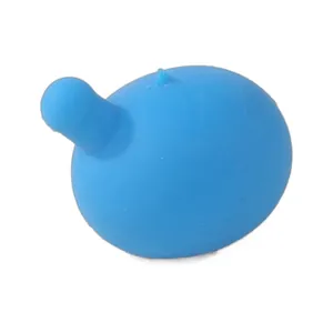 Blauwe siliconen bellenkern accessoire voor doe-het-zelf decompressie speelgoed