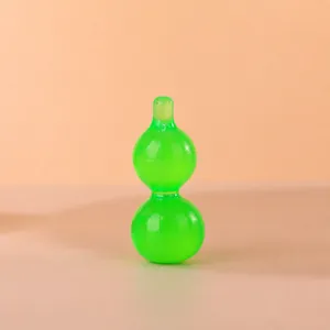 Juguete sensorial creativo de calabaza verde luminosa para aliviar el estrés diario