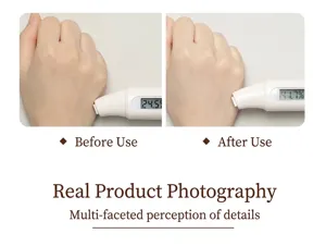 Detailed skin hydration test results for moisturizing hand cream using a digital meter