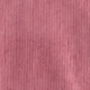 Macro-weergave van de fijne verticale ribbeltextuur van oudroze corduroy stof voor dames