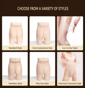 Plusieurs styles de collants fins, y compris des options sans couture et grandes tailles