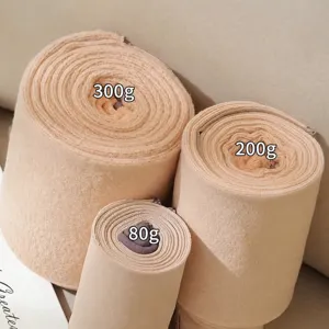 Detailed thickness comparison of fleece-lined leggings in 80g, 200g, and 300g weights.