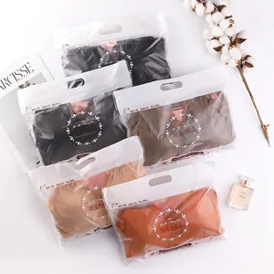 Multi-colored lace strap fleece lined thermal undershirts in elegant packaging