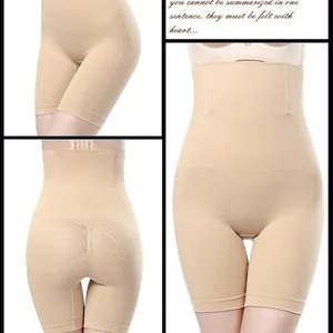 Women High Waist Tummy Control Shapewear Panties Postpartum Recovery Seamless Butt Lifter Body Shaper Underwear