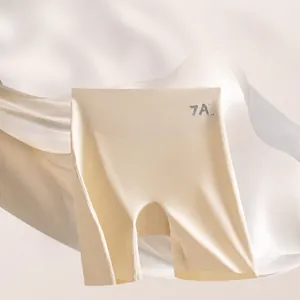 Women High Waist Tummy Control Underwear Seamless Hip Lifting Shaping Safety Pants 7A Antibacterial Breathable Nylon Slimming Yoga Shorts