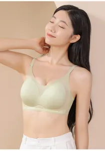 Nahtloser Damen-BH aus Eisseide, bequemer und atmungsaktiver dünner Stil für den Sommer.