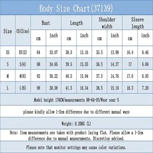 Tabella taglie dettagliata per giacca di jeans da donna con misure da XS a L in cm/pollici