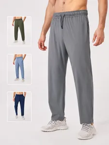 Heren Casual Sportbroek Losse Ademende Elastische Trainingsbroek Voor Hardlopen Fitness Training Trekkoord Joggers