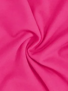 Hoog-elastische vochtafvoerende yogastof in roze, 75% nylon en 25% spandex