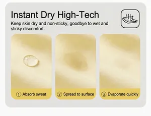 Macro view of quick-dry fabric showing moisture-wicking and evaporation process