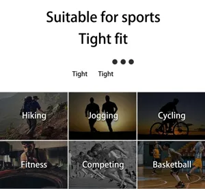 Detail view showing tight fit and versatile sport scenarios for men's running shorts