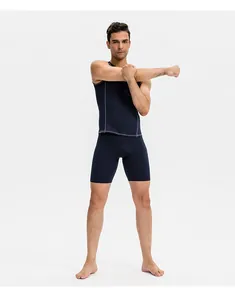 Hochdehnbare Kompressions-Shorts für Herren mit Seitentasche für Laufen und Fitness