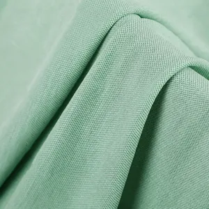 High-quality mint green breathable and quick-dry fabric detail for women's yoga tank top