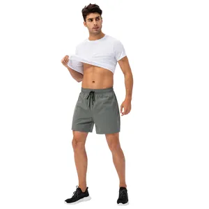 Premium men's quick-dry loose sports shorts with drawstring elastic waist for running