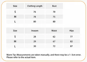 Detailed size guide for mesh sports tennis skirt including bust and waist measurements.
