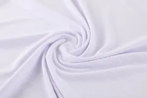 Macro detail of white breathable quick-dry mesh fabric for men's athletic wear