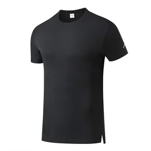 Camiseta deportiva de secado rápido para hombre para correr y gimnasio, cuello redondo
