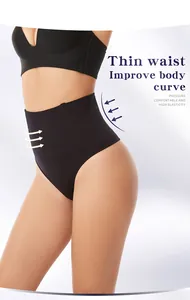 Details zum Damen High Waist Shaper-String mit Bauchweg-Effekt und Po-Lifting-Funktion