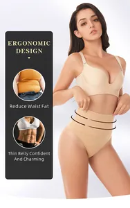 Detailansicht der Mieder-String-Tanga für Damen mit ergonomischem Bauchweg-Effekt