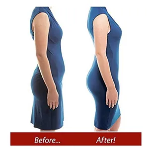 Vorher-Nachher-Vergleich zeigt den Schlankheits- und Po-Lifting-Effekt der Shapewear