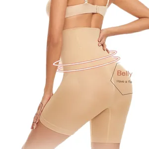 High-waisted tummy control shapewear for women with body sculpting and butt lifting effect