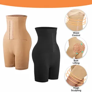 Guaina contenitiva a vita alta doppio strato, modellante 3-in-1 con effetto push up