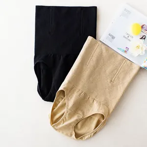 Dames Hoge Taille Naadloze Buikcontrole Slipje Postpartum Heuplift Body Shaper Naadloze Maagcontrole Corrigerende Broek
