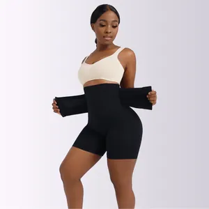 Professional high waist tummy control shapewear shorts with butt lifting effect for women