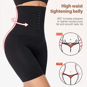 High waist tummy control shapewear shorts for women with 360 degree belly tightening effect