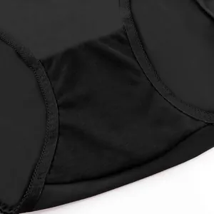 Detailed macro view showing the breathable cotton crotch lining and durable stitching detail