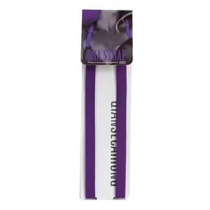 1.2cm width purple candy-colored elastic bra straps with anti-slip design for comfort