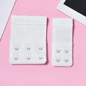 Rallonge de soutien-gorge élastique à 2 crochets avec mesures détaillées de taille