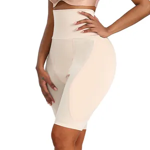 Miederhose mit hoher Taille und Hüftpolstern zur Bauchkontrolle und Po-Lifting