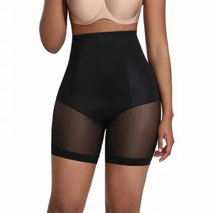 Intimo Contenitivo Donna a Vita Alta Senza Cuciture Guaina Snellente Sollevamento Glutei Post Parto Taglie Forti Mesh